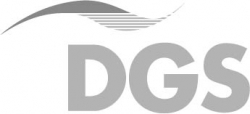 Das DGS Logo in Graustufen